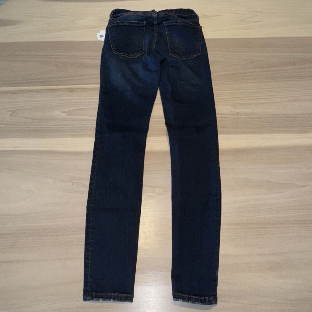 NWT Zara Woman Dark Wash Blue Denim Skinny Jeans Women's 2 - Picture 2 of 7